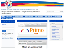 Tablet Screenshot of libguides.gptc.edu